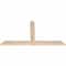 Ekena Millwork Portland Smooth Timber Gable Bracket, Douglas Fir, 48"W x 26"H x 1 1/2"D x 3 1/2"F, 13/12 Pitch GBW048X26X0204POR00SDF - alternate 5